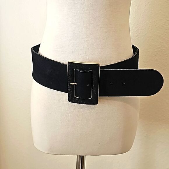 PHOEBE SUEDE BELT SIZE MEDIUM - Picture 1 of 9